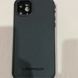 Black Lifeproof case for iPhone 11pro max